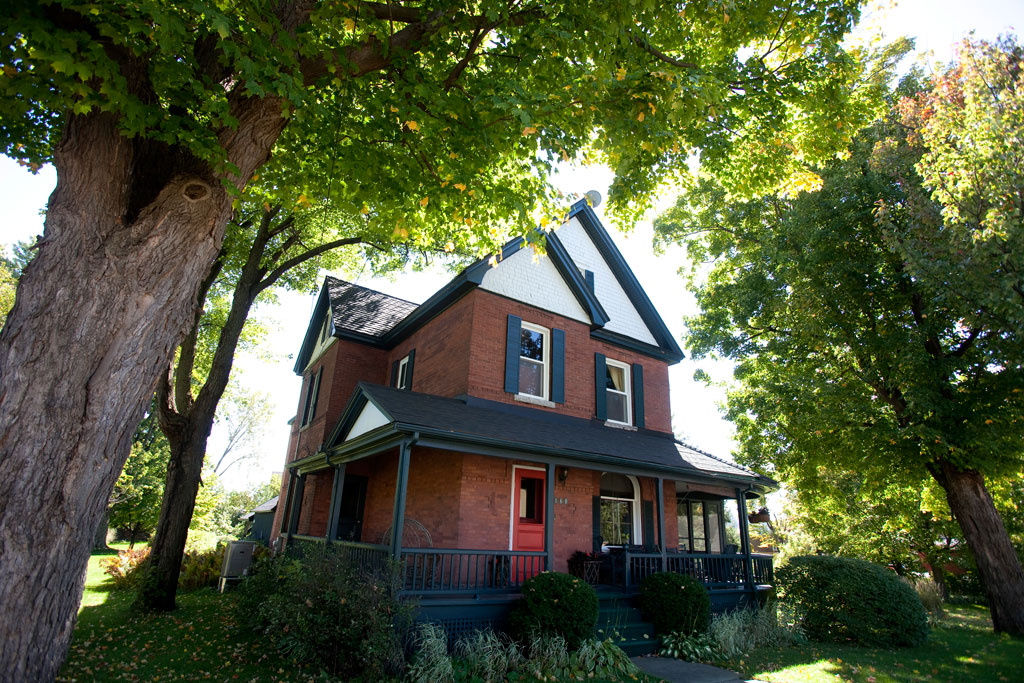 La maison familiale Higginson, sur la rue Joseph.