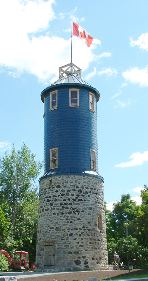 La tour restaurée à Vankleek Hill.